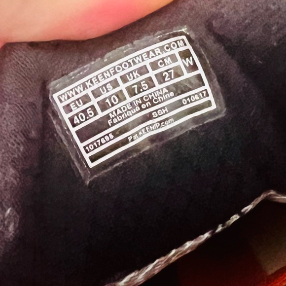 Keen Terradora Pink Orange Waterproof Low Hiking Trail Shoes Women's Sz. 10 - Picture 8 of 8